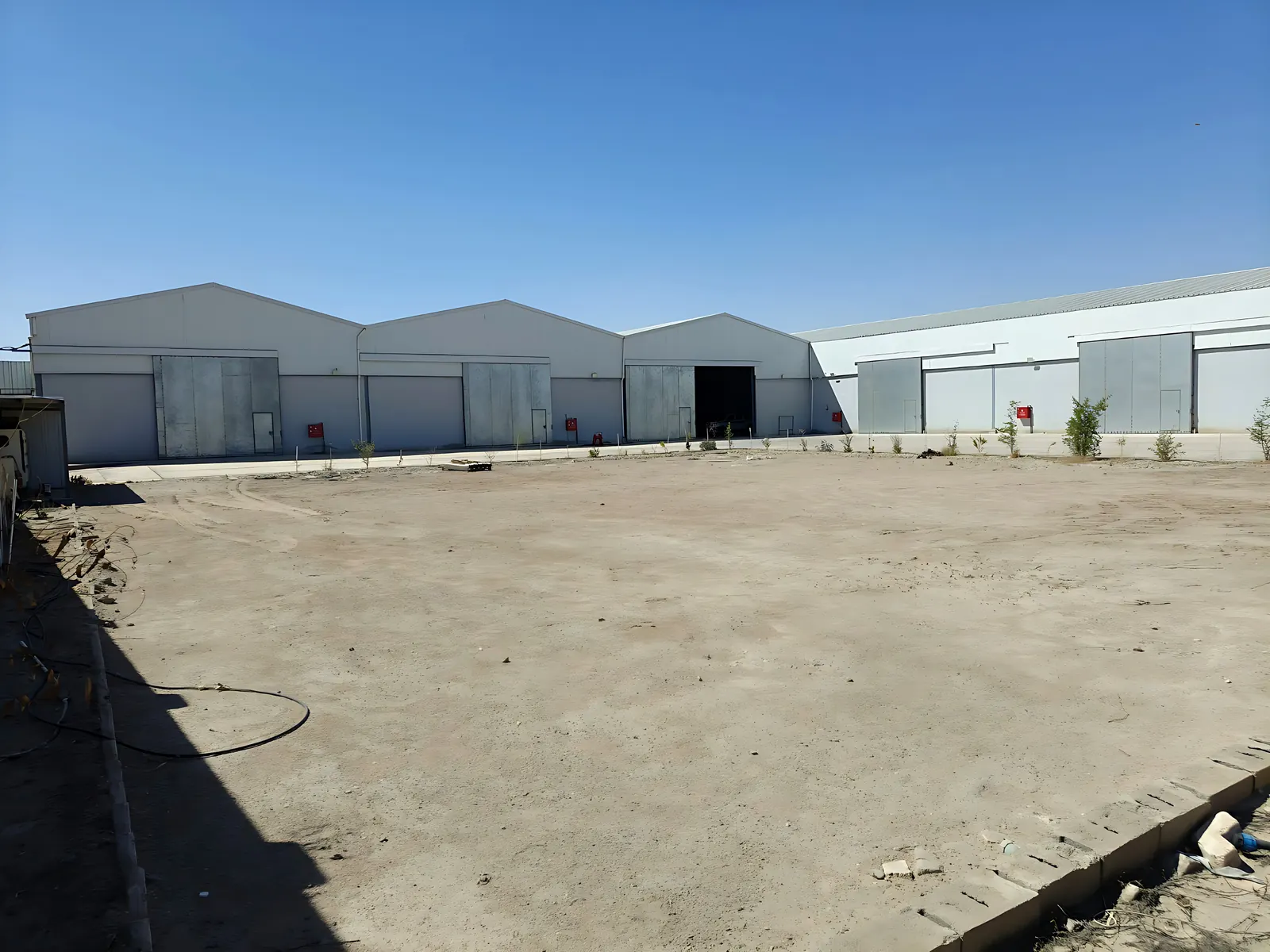The Desert Rock warehouse in Basra